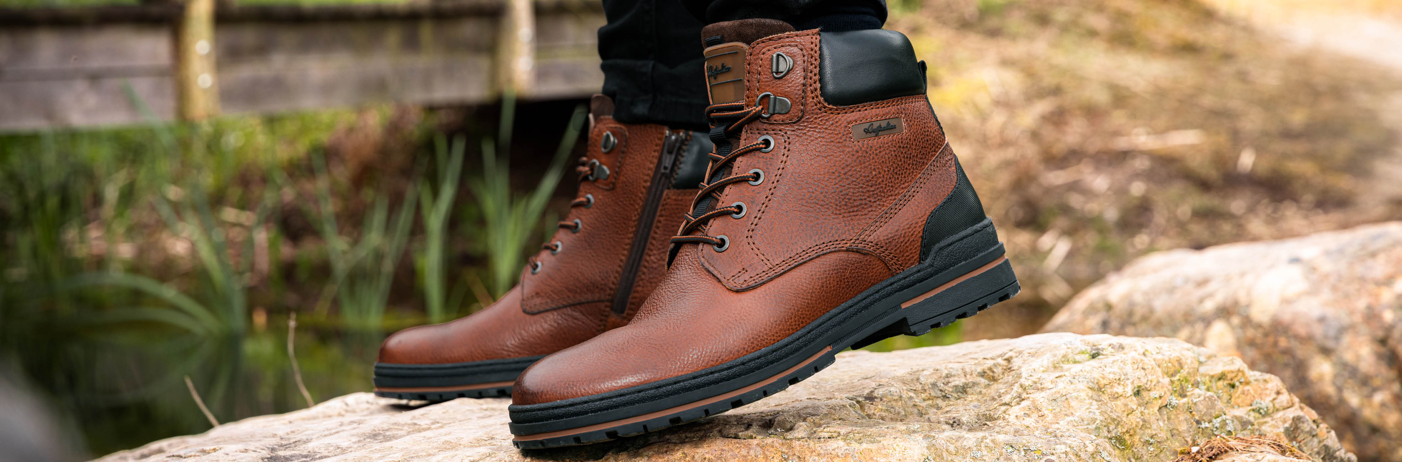 Cognac veterboots